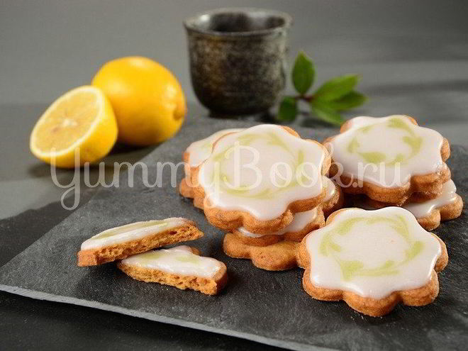 Рецепт лимонного печенья
