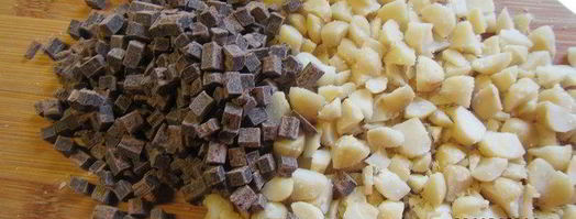 орехово-шоколадное печенье с морской солью. Шаг 2