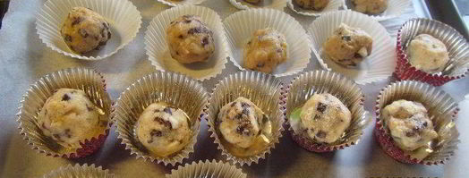 орехово-шоколадное печенье с морской солью. Шаг 7