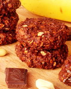 Овсяно-шоколадное печенье