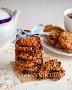 Овсяное печенье с бананом