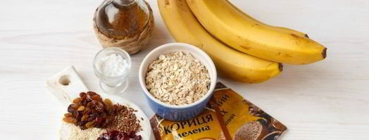 овсяное печенье с бананом. Шаг 2