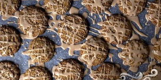 Овсяное печенье с глазурью