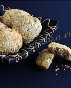 Овсяное печенье с имбирем