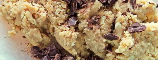 овсяное печенье с шоколадом и арахисом. Шаг 11