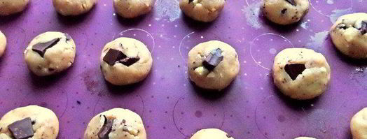 овсяное печенье с шоколадом и арахисом. Шаг 14