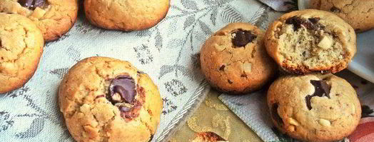 овсяное печенье с шоколадом и арахисом. Шаг 18