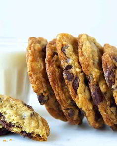 Овсяное печенье с шоколадом