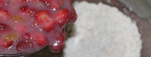 овсяные печенья с клубникой. Шаг 12