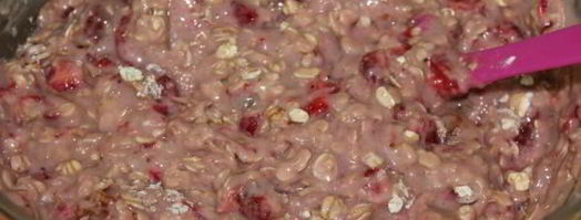 овсяные печенья с клубникой. Шаг 14