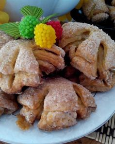 Печенье Гусиные лапки из творога