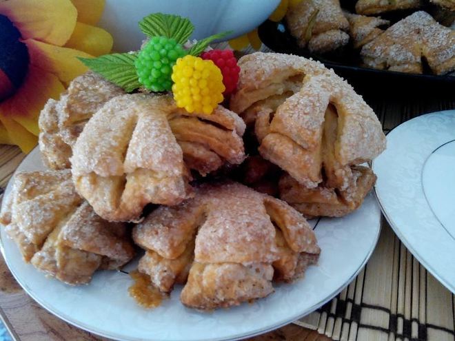 Рецепт печенья гусиные лапки из творога