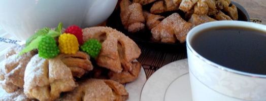 печенье гусиные лапки из творога. Шаг 16