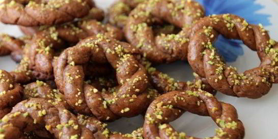 Печенье Рождественские венки