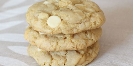 Печенье с белым шоколадом