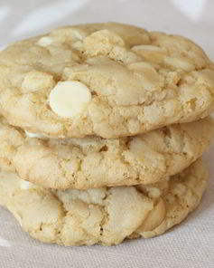 Печенье с белым шоколадом