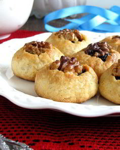 Печенье с черносливом и грецким орехом