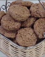 Печенье с гречневой мукой на сметане