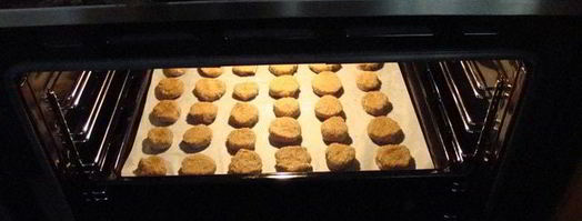 печенье с гречневой мукой на сметане. Шаг 3