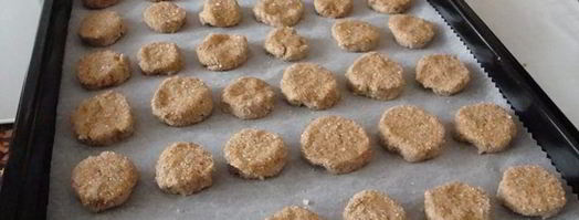 печенье с гречневой мукой на сметане. Шаг 4