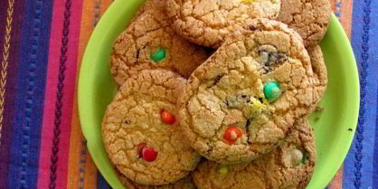 Печенье с M&Ms