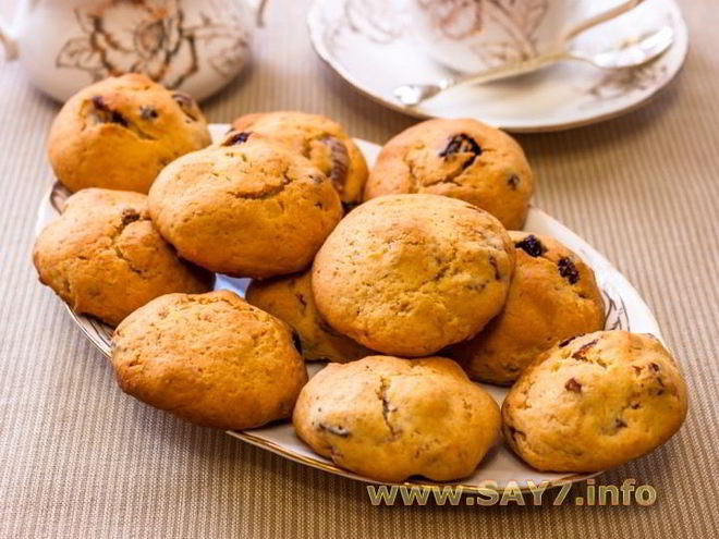 Рецепт печенья с сушеным инжиром и вяленой клюквой