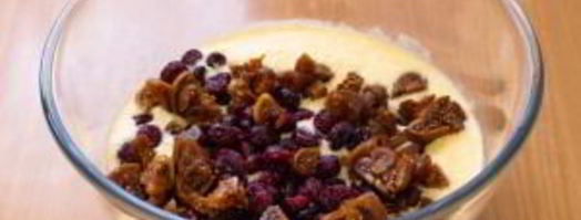 печенье с сушеным инжиром и вяленой клюквой. Шаг 4