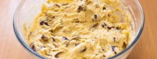 печенье с сушеным инжиром и вяленой клюквой. Шаг 5