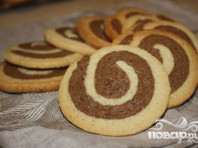 Рецепт печенья спиральки
