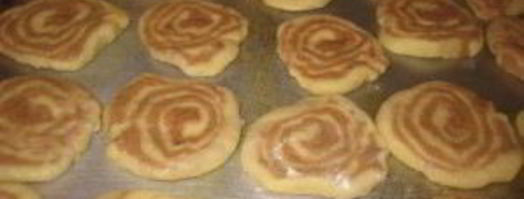 печенье спиральки. Шаг 7