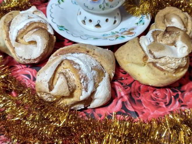 Рецепт печенья творожные розы