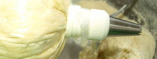 печенье венское сабле с ганашем из молочного шоколада. Шаг 3