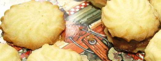 печенье венское сабле с ганашем из молочного шоколада. Шаг 7