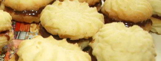 печенье венское сабле с ганашем из молочного шоколада. Шаг 8