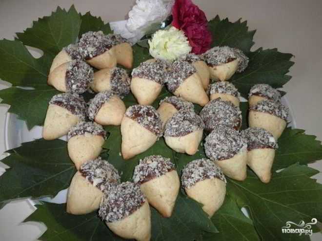 Рецепт печенья желуди