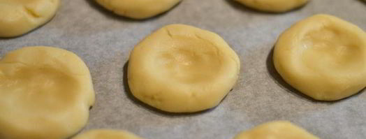 песочное печенье с карамелью. Шаг 3