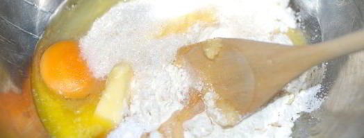 песочное печенье с шоколадной глазурью. Шаг 2