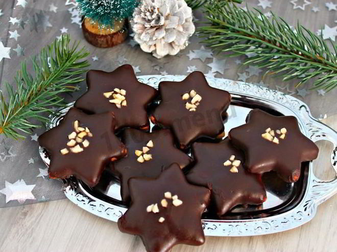 Рецепт песочного печенья в шоколаде