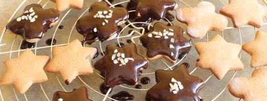 песочное печенье в шоколаде. Шаг 10