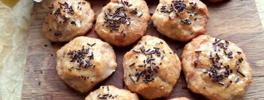 постное банановое печенье. Шаг 13