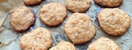 постное банановое печенье. Шаг 10