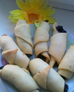 Постные рогалики Минутка