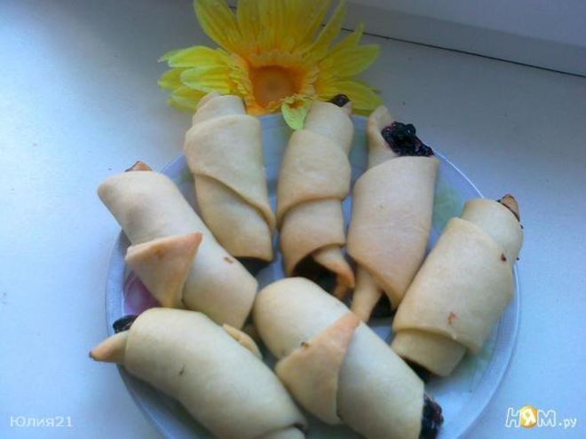 Рецепт постных рогаликов минутка