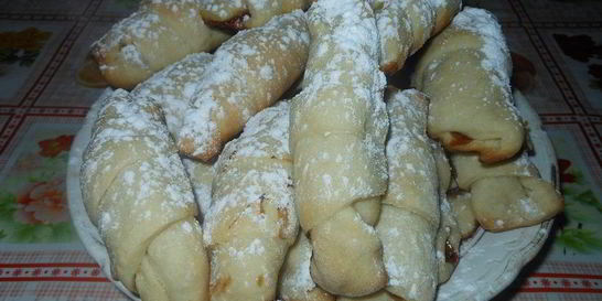 Постные рогалики