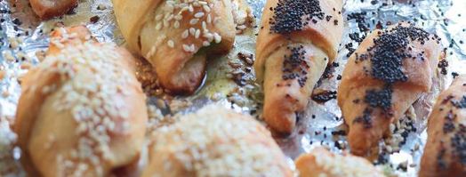 рогалики из творога. Шаг 4