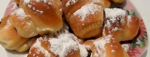 рогалики на молоке и дрожжах. Шаг 14