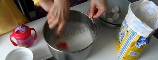 рогалики на молоке и дрожжах. Шаг 7