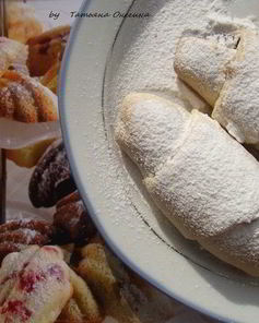 Рогалики с джемом и орехами — знакомый вкус детства