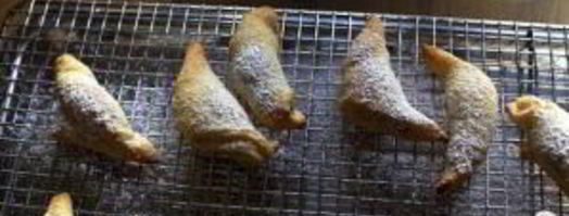 рогалики с джемом и сыром. Шаг 4