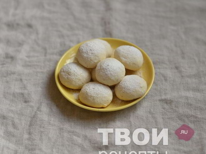 Рецепт русского чайного печенья